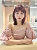 ♪顔周り　レイヤー　韓国ボブ　ウルフカット　タッセルボブ