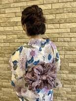 タクミフォーヘアー(TAKUMI for hair) 浴衣ボブヘアアレンジ