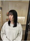 大人レイヤー ワンカール 艶髪 シースルーバング 20代30代40代
