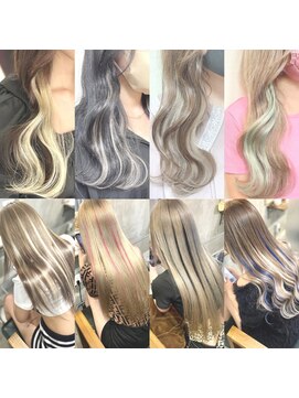 ルフレ 新宿歌舞伎町店(Reflet) カラー/馴染ませカット/インナーカラー/プルエクステ/ハイライト