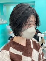 ユー イケブクロ(u Ikebukuro)&nbsp;ショートレイヤー/似合わせカット/フェザーバング/20代