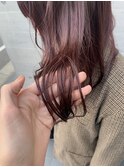 お顔の色に合わせたピンクラベンダー パーソナルカラー