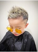 キッズハイライトメッシュバリアート