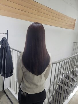 アトレ(attrait) ロング×ダークグレージュ