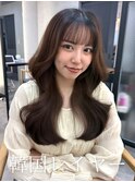 韓国レイヤー/レイヤーカット/顔周りカット/顔周りレイヤー