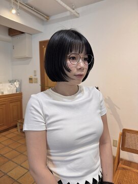 メロウ(MELLOW) 顏周りデザインカット/ボブ/ボブレイヤー