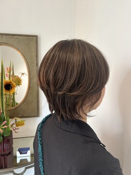 ユウヘアー 本山店(U Hair) 柔らか上品ハイライトカラー☆/艶トリートメント