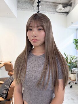 マルケ ドゥ マッシュ(MaruQuee de mashu) ミルクティーカラー/ケアブリーチ/チャコールグレー