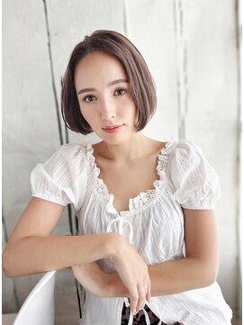 ラピス 新宿店(Lapis) 【月1メンテ】白髪染めリタッチでも透明感カラー」