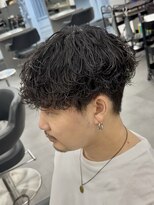 オーバルバイアピッシュ(OVARL by apish) フェザーパーマシャドウパーマニュアンスパーマカルマパーマ原宿