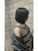 前下がりボブ