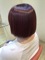 エイチエアー アルファ H'air alfa つつじヶ丘北口店&nbsp;ボルドーレッド　ボブ