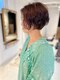 リンカラン ルリエ(LINGKARAN Relier)の写真/トレンド×似合わせで理想を叶えます*毎朝のスタイリングも簡単!アナタの魅力を惹きだすショートをご提供◎
