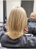 抜け感レイヤーボブ　gem芦澤駿