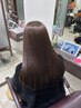 似合わせカット＋肌映えカラー＋2stepトリートメント　12650円
