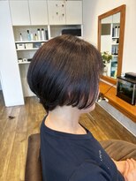小さな美容室 ハナ(hana)&nbsp;毛量多くてもバッサリカットで小顔効果♪