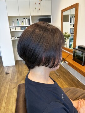 小さな美容室 ハナ(hana) 毛量多くてもバッサリカットで小顔効果♪