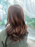 《HAIRZ 》藤井☆大人女子アッシュベージュカラーロング