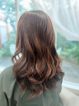 ヘアーズ 本店(HAIRZ) 《HAIRZ 》藤井☆大人女子アッシュベージュカラーロング