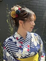 ケイティ(Keity)&nbsp;浴衣♪ゆるっと大人アップ