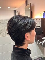 エクファ ヘア リゾート 大津 瀬田店(ex-fa hair resort)&nbsp;ミルクティーブロンド/ダークブルー/デジタルパーマ/大津/瀬田