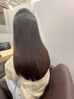 アトレ 梅田店(attrait)&nbsp;透明感のあるブラウンロング×極上の艶感