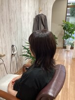 ハピネスヘアー(Happiness hair)&nbsp;みんな似合う☆ウルフ系レイヤースタイル！イルミナカラーカラー