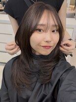 ゼスト パーク(ZEST PARK)&nbsp;レイヤーウルフ顔まわりシースルーバング　kanon