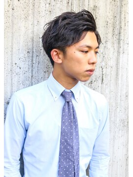 カナン(CANAAN) ★メンズヘア★ビジネスサイドパートスマートマッシュ★