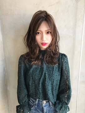 ザ シー 海老名(The C) 「The C by afloat」小顔カット柔らかミディアムヘア　海老名