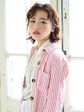 ラプト ビズ 学園前(RAPT bis) オシャレな絶妙ウェーブボブvol.3