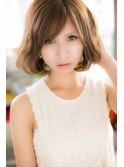 ふんわりボブ