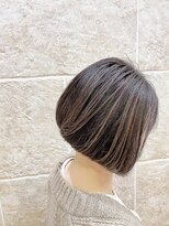 シャンティ 平岸店(Shanti)&nbsp;☆白髪もけせるショートハイライト☆　　鷲田真央