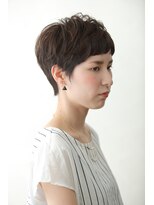 オーガニック アトリエ 大宮(organic+atelier)&nbsp;えりあしタイトなベリーショートヘア×大宮×与野×浦和