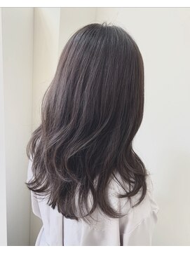 ラドンナ(LA.DONNA) セピアグレージュ×レイヤーカット