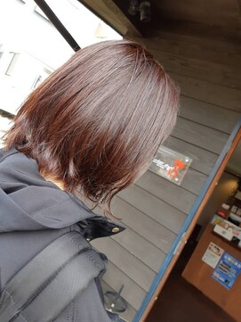 ナンバーエイト(number eight) ナチュラル印象でオフィススタイルにも◎スカーレット