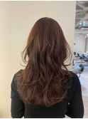 大人かわいい20代30代40代小顔ショコラベージュ1Zina船橋