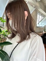 サイン 表参道(SIGN)&nbsp;グレージュカラー/ベージュカラー/ハイライト/白髪ぼかし/表参道