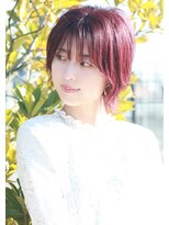 アイル(I'll) [ネオンカラーブリーチなしダブルカラー小顔ウルフカット　S3