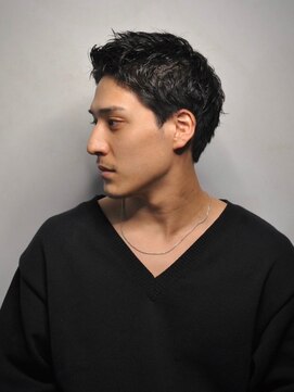 ヒロギンザ 青山店(HIRO GINZA) かき上げニュアンスマッシュサイドパート韓国マッシュフェード