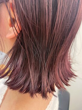  リュクスバトーバイトリコ 船橋南口店(Luxe BATEAU by tricot) Wet Texture × Pink Ravender