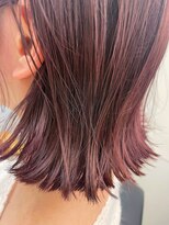 リュクスバトーバイトリコ 船橋南口店(Luxe BATEAU by tricot) Wet Texture × Pink Ravender