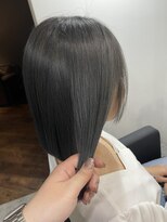 ラフ 難波店(LAFF)&nbsp;#黒髪#ボブルフ#ネビージュ#小顔#ワンレン