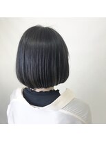ヘアーサロン リベット(hair salon Libett)&nbsp;インナーカラーボブ[加古川/加古川駅]シルキーベージュ黒髪