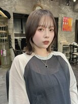 ミンクス 青山店(MINX) 大人ボブ くびれボブ イヤリングカラー 外ハネボブ【清水豊】