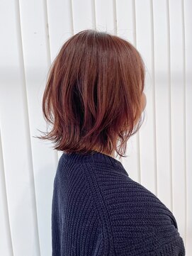 エターナル(ETERNAL) くびれボブ/ピンクブラウン/20代/30代／40代