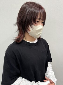 クレーチェ(CRECE) 《畑中結衣》外ハネウルフ/ウルフカット/顔周りレイヤー