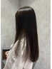 【安藤限定】暗髪カラー + Aujuaトリートメント   ￥7,000 ※ロング料金なし