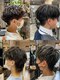 シーク(seek)の写真/【メンズカット＋パーマ◆9900円】男性の方も通いやすいサロン◎ONもOFFも決まるスタイルで好印象を☆