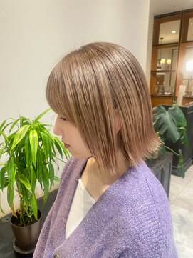 リー 十三(Lee) 【Lee十三hana】ミルクティカラー